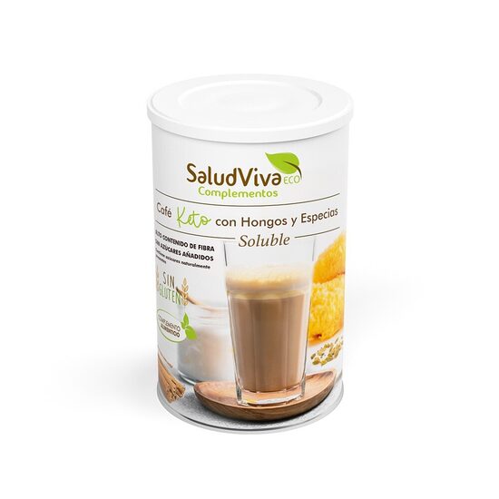 CAFE KETO CON HONGOS Y ESPECIAS  150 gr. sin gluten 